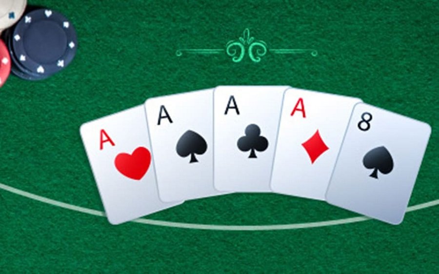 Main de poker - carré