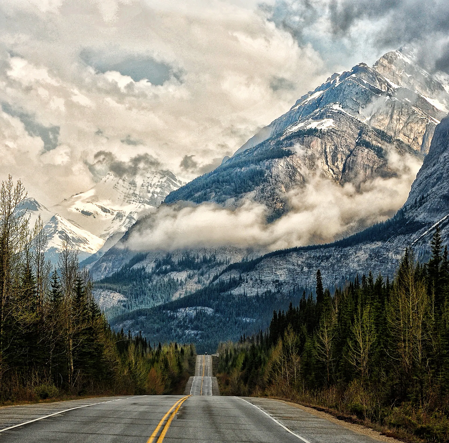 La route transcanadienne, la plus grande route du canada